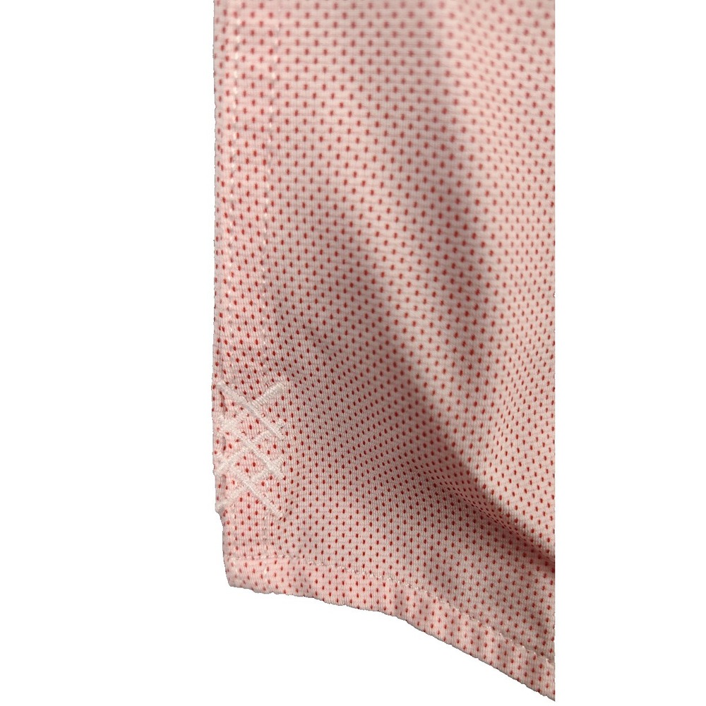 Rhone Commuter Shirt Men M Pink Morse Slim Fit Tech Button Up Work Preppy - Picture 4 of 13